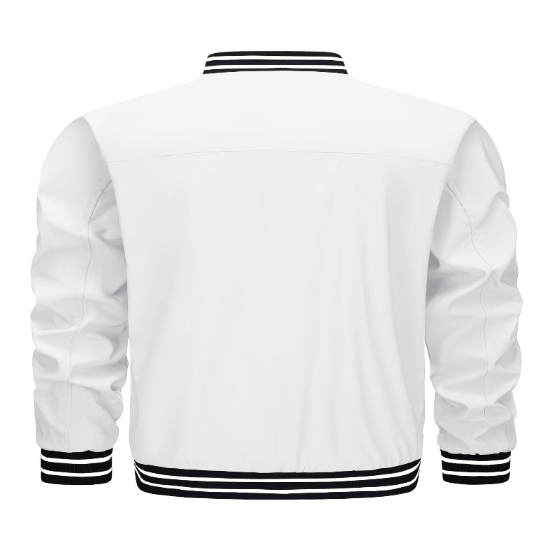 Men's Lightweight Windproof Bomber Jacket – Style Meets Performance - CasualFlowshop