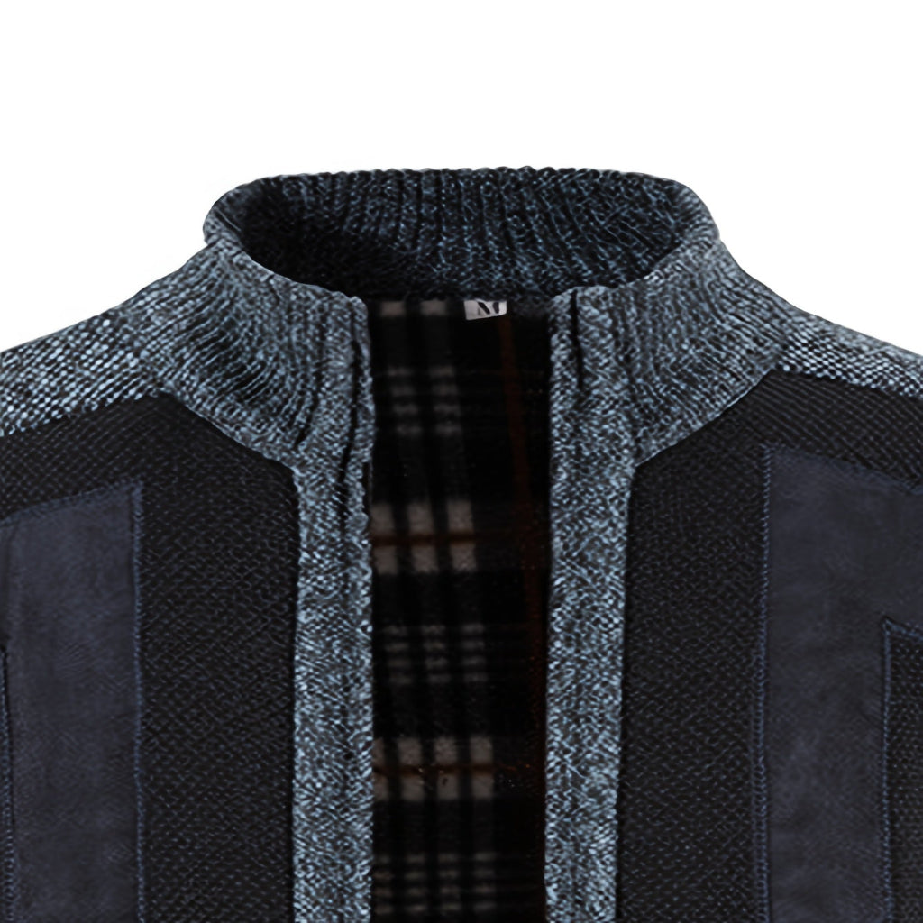 Men's Cardigan Blazer – Smart-Casual Style with Cozy Comfort - CasualFlowshop
