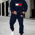 Stylish Parisian Chic Hoodie & Joggers Set - CasualFlowshop