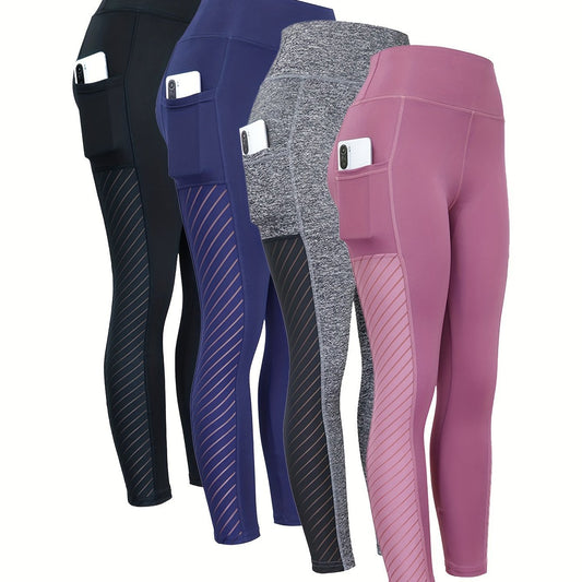 Elevate Your Workout Experience with High - Performance Moisture - Wicking Sports Leggings - CasualFlowshop