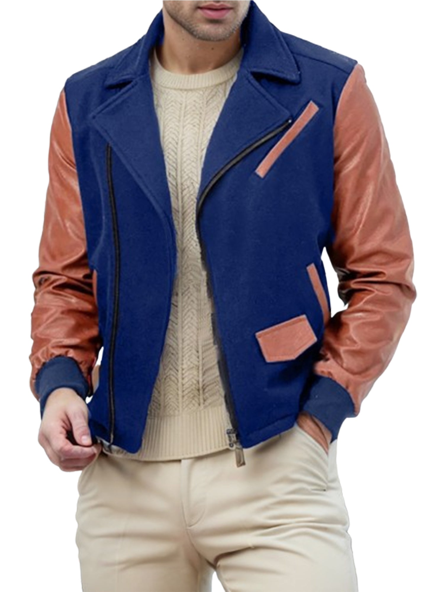 Men color block jacket.jpg - Casualflowshop