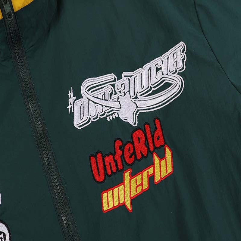 Loose Casual Stand Collar Motorcycle Style Jacket For Men - CasualFlowshop