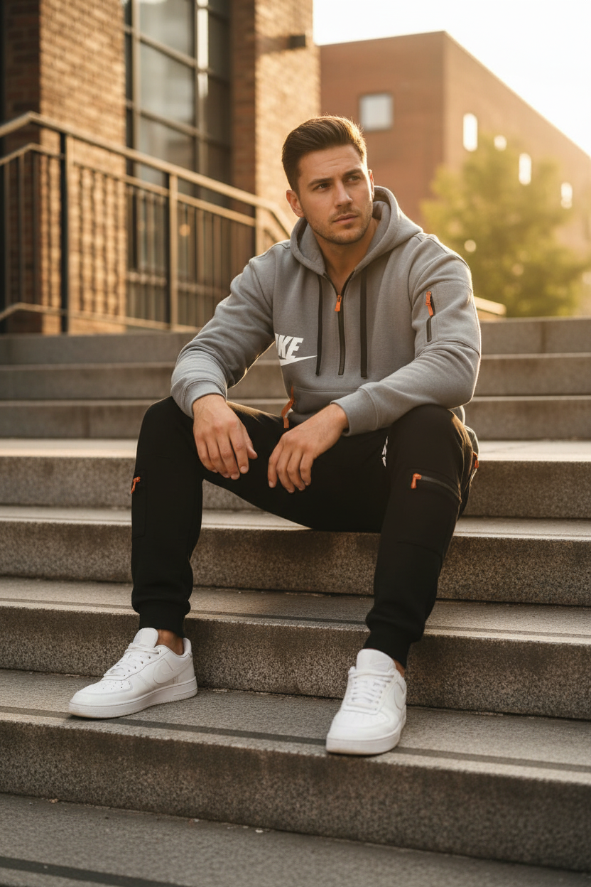 Men's Casual Jogger Sportswear Set – Urban Lifestyle