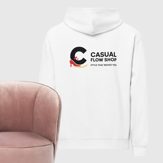 Unisex Streetwear Logo Hoodie – Premium Pullover by Casual Flow Shop - CasualFlowshop