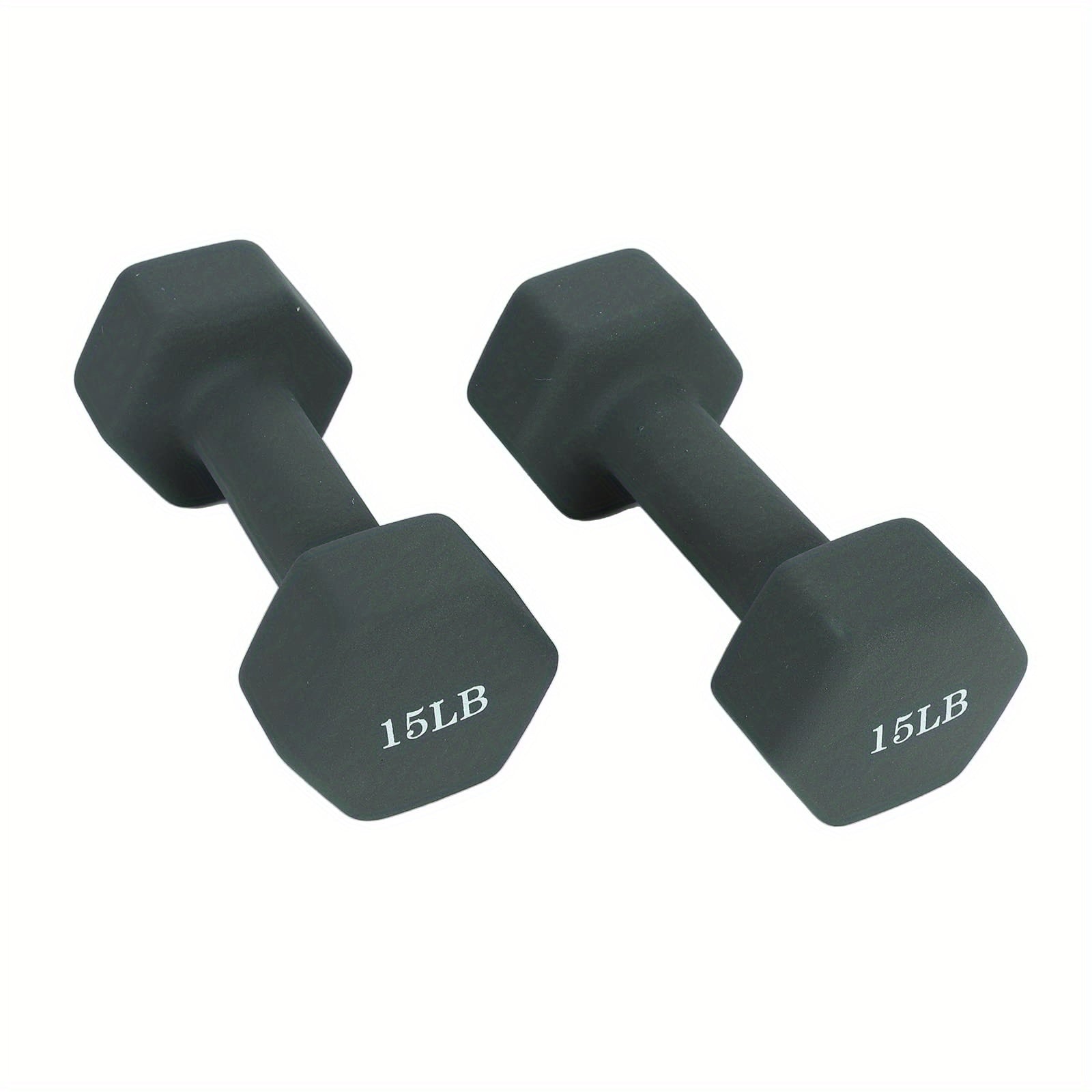 Neoprene Coated Hex Dumbbell Hand Weight Various Sizes for Customized Workout - CasualFlowshop