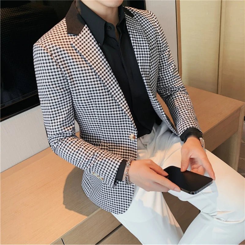 Plover Case Blazer Jacket: Timeless Elegance Meets Modern Versatility - CasualFlowshop