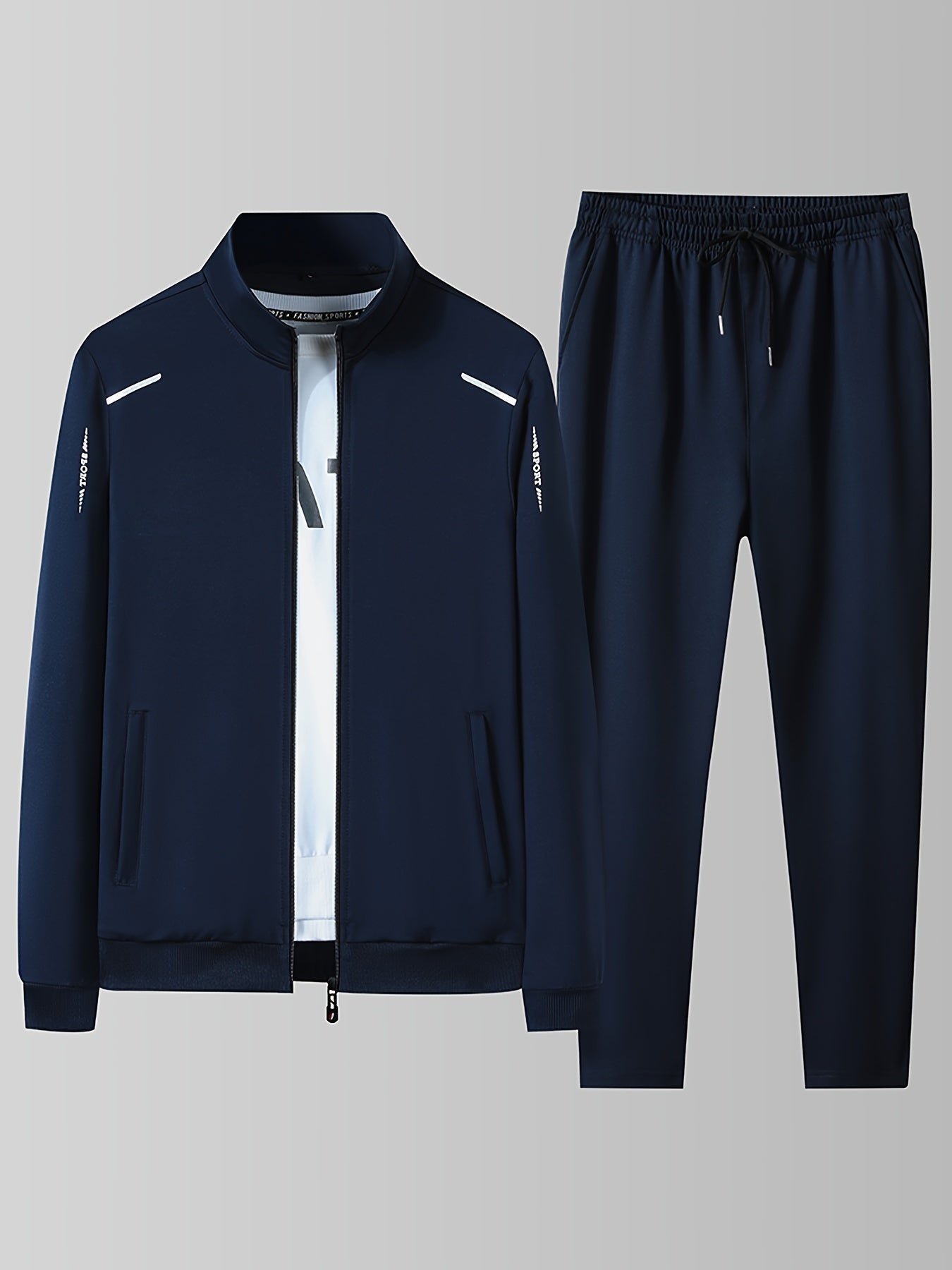 Ultimate Comfort Performance Fleece Men's Athletic Tracksuit - Perfect for Sports and Casual Wear - CasualFlowshop