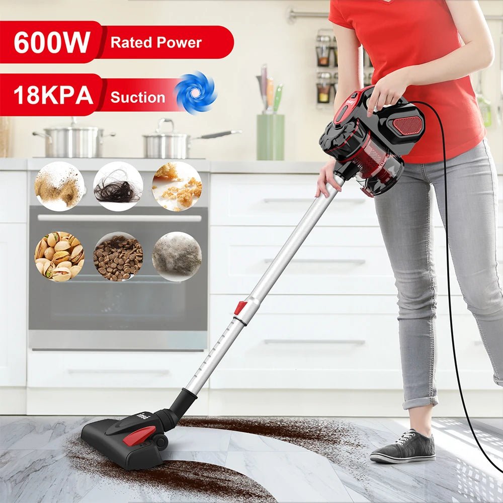 Ultimate Home Pet Vacuum Cleaner: INSE I5 18Kpa - Say Goodbye to Pet Hair and Debris! - CasualFlowshop