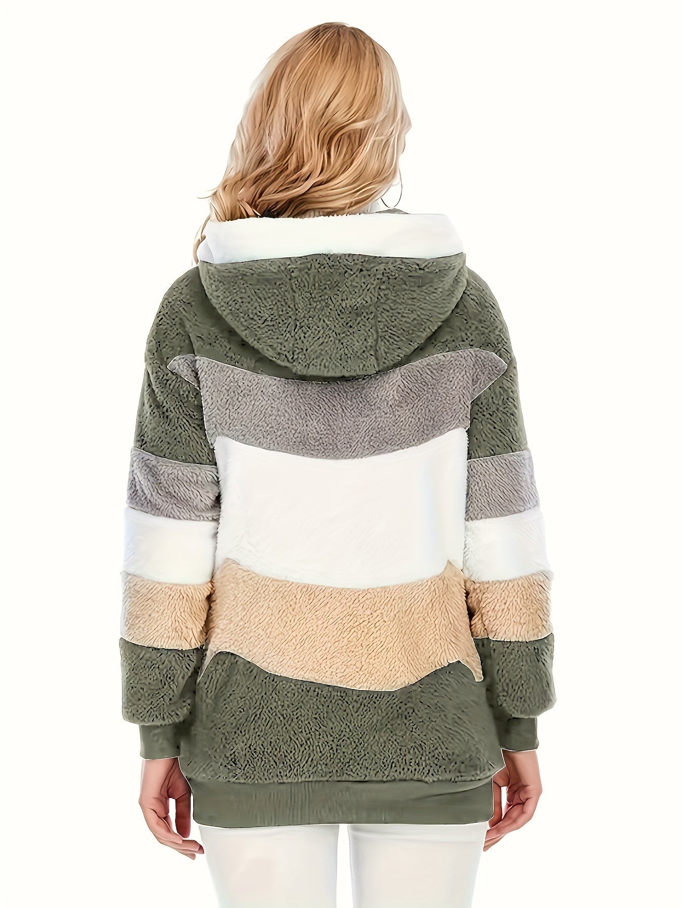 Ultimate Warm Hooded Coat with Drawstring Detail - Your Go - for Staying Cozy and Stylish in All Seasons - CasualFlowshop