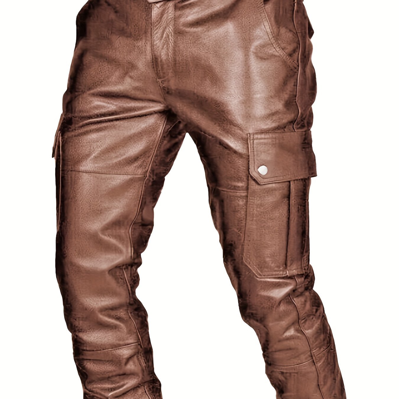 Upgrade Your Seasonal Style with Men's Leather Pants for Autumn and Winter - CasualFlowshop